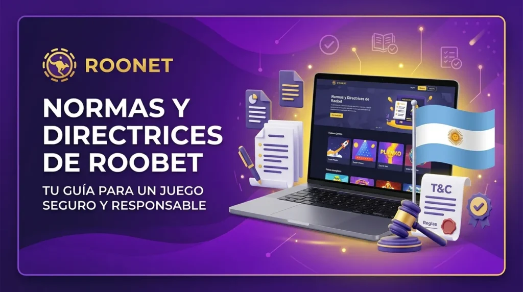 ¡Consultá las Normas y Directrices de Roobet en Argentina, verificá tu cuenta y apostá hoy de manera 100% transparente y segura!